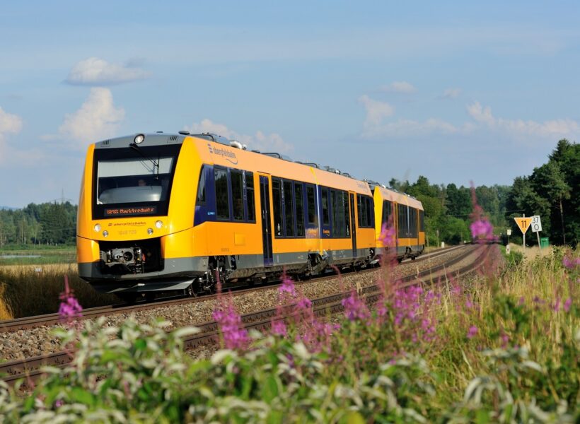 oberpfalzbahn auf der Baureihe Lint 41