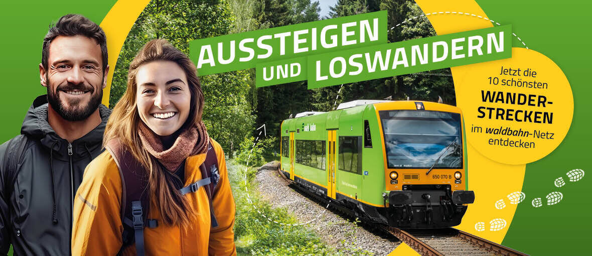 Website Unterseite Header waldbahn wanderkampagne