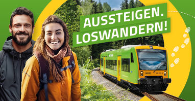 Aussteigen. Loswandern!