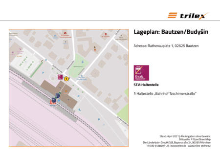 Bautzen Lageplan