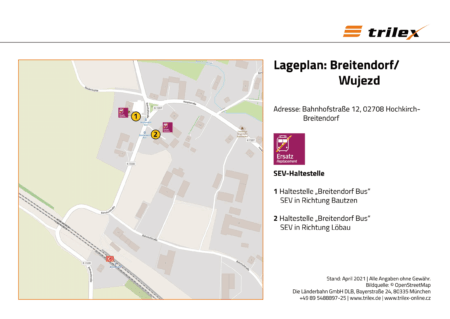 Breitendorf Lageplan