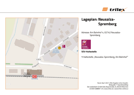 Neusalza Spremberg Lageplan