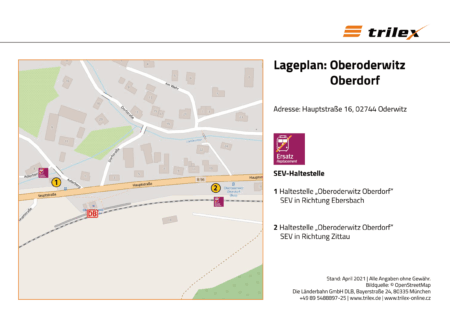 Oberdorf Lageplan