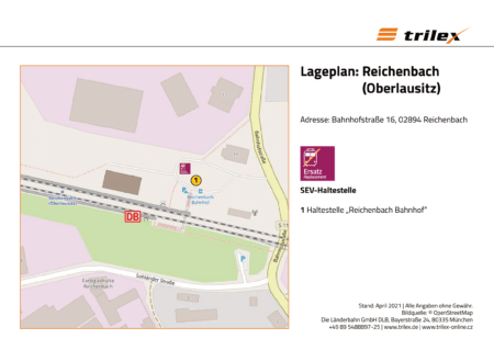 Reichenbach OL Lageplan