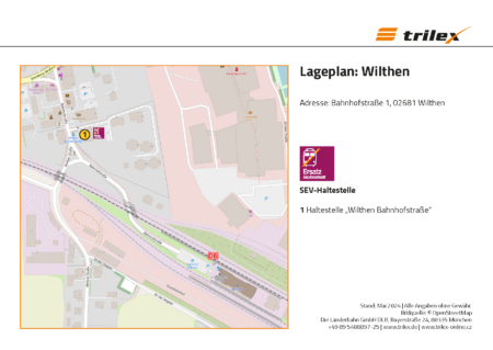 Wilthen Lageplan 2021