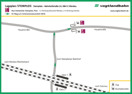 Lageplan Steinpleis