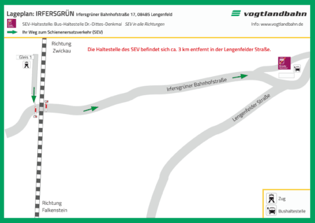 Lageplan Irfersgruen